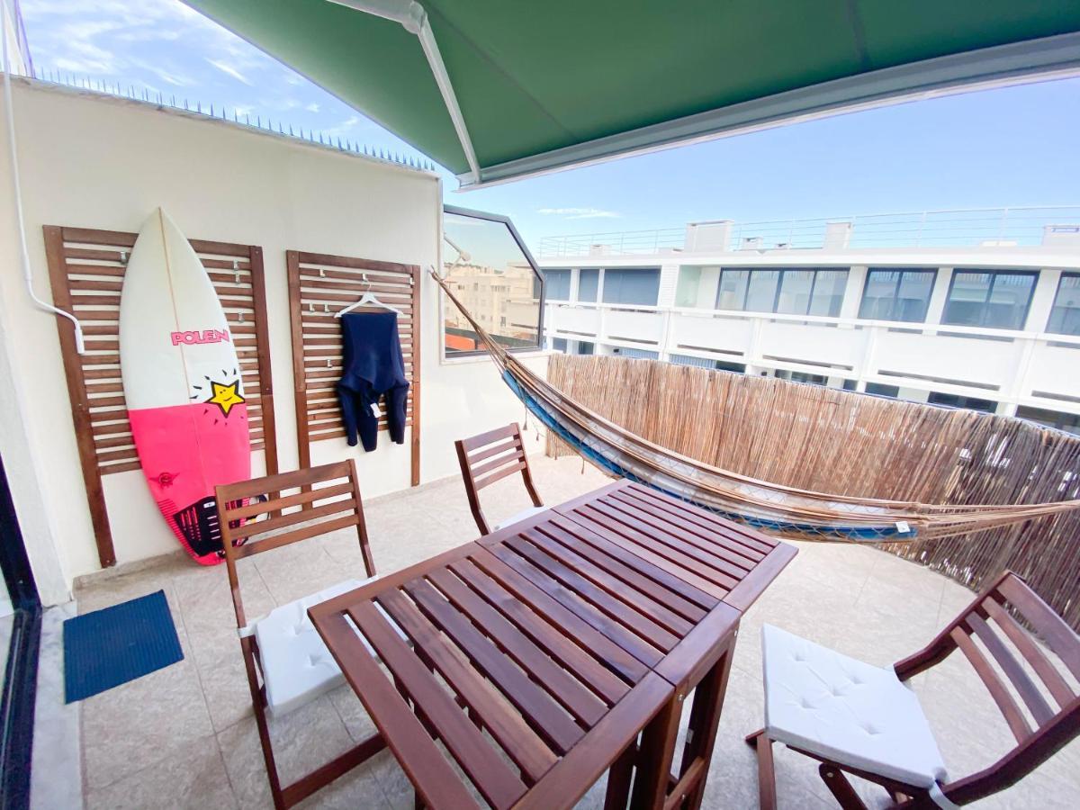 Maui Surfer'S House Sea View Caparica Beach House 卡帕里卡海岸 外观 照片