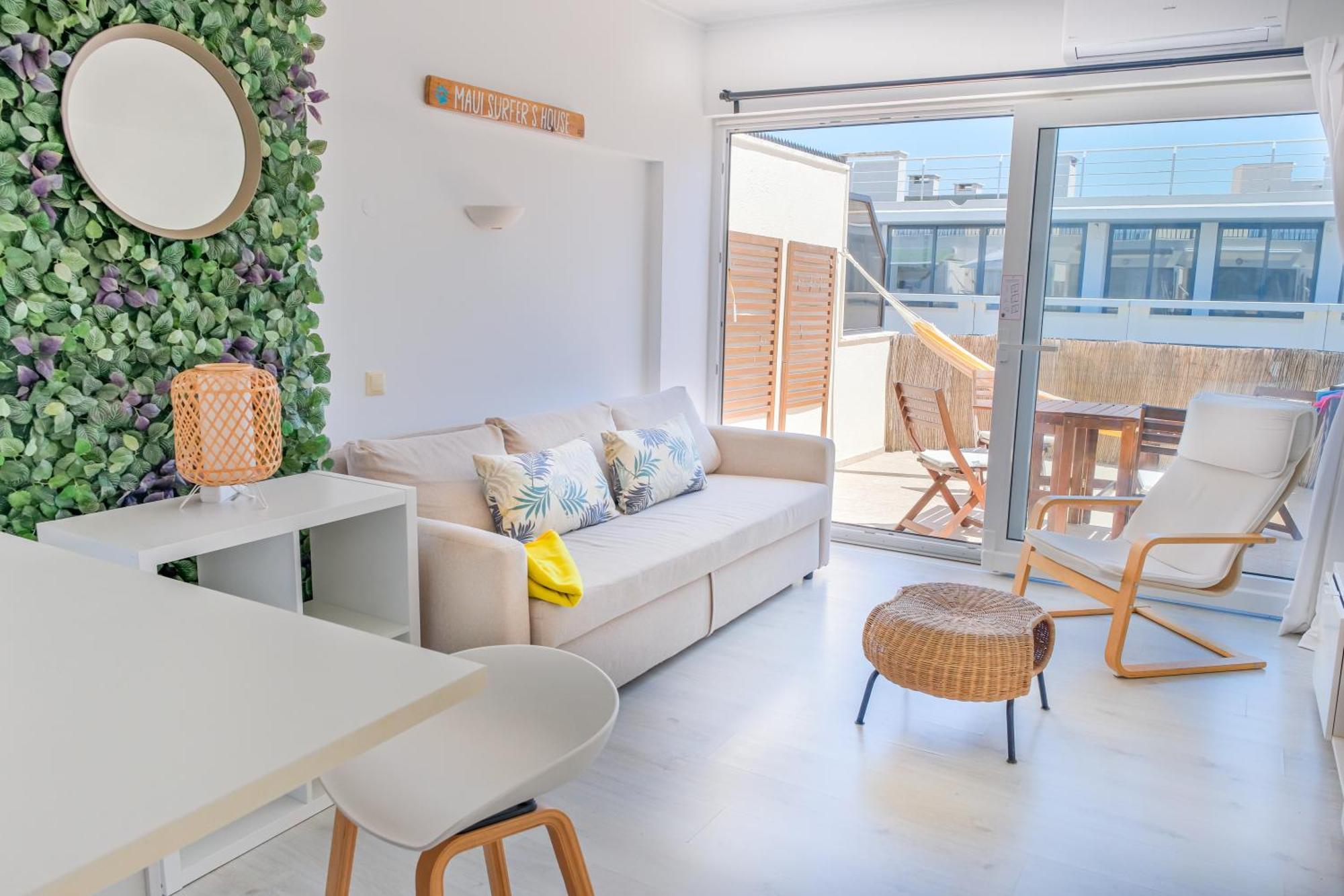 Maui Surfer'S House Sea View Caparica Beach House 卡帕里卡海岸 外观 照片