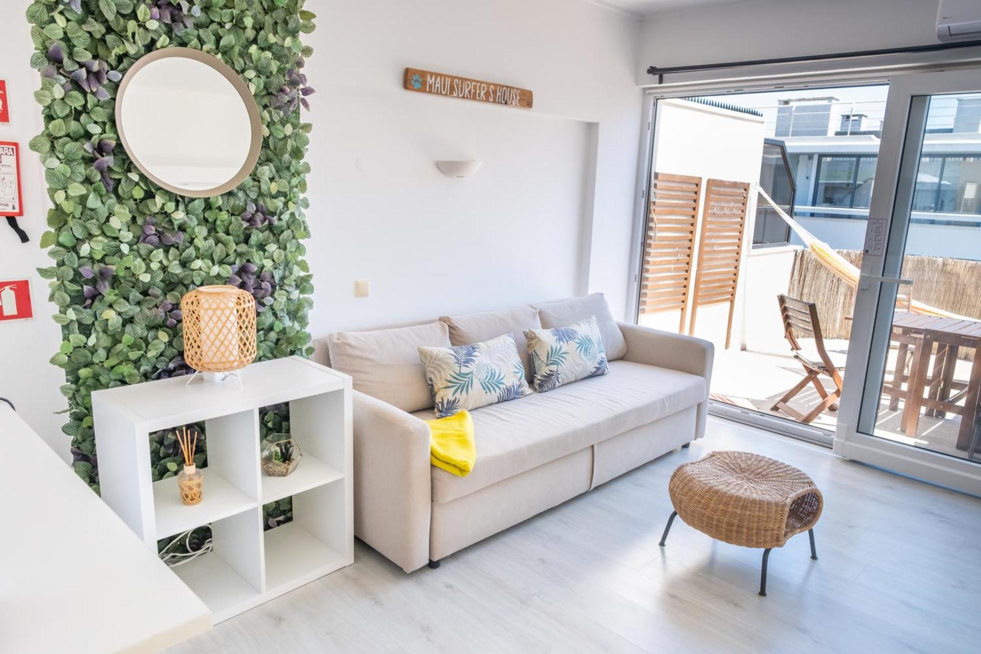 Maui Surfer'S House Sea View Caparica Beach House 卡帕里卡海岸 外观 照片